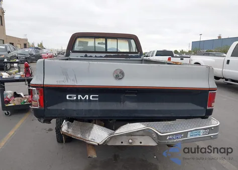 1985 GMC K1500 из США, поврежденный, VIN 1GTEK14L6FJ522225